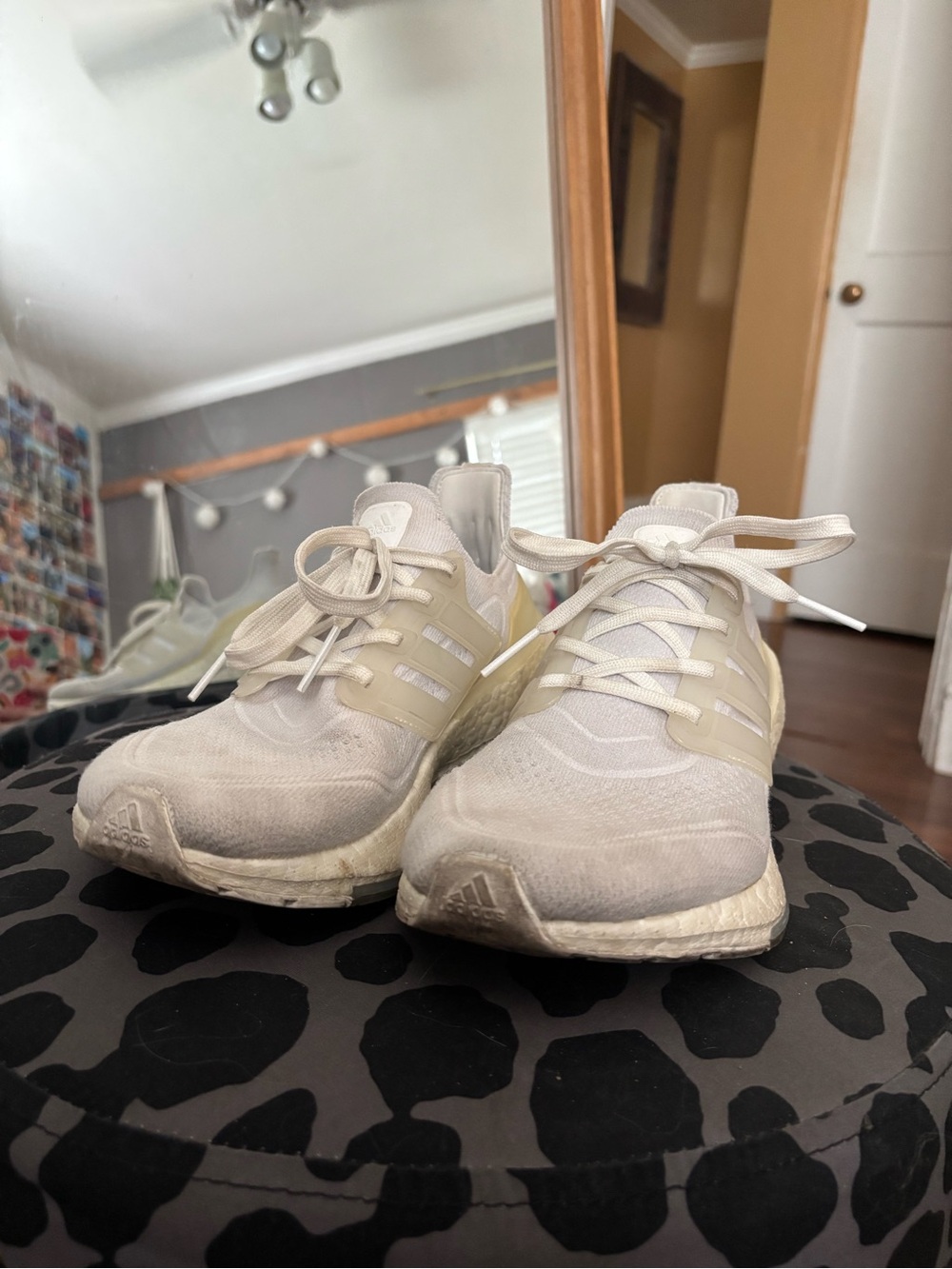 Adidas White Low-Top Sneakers